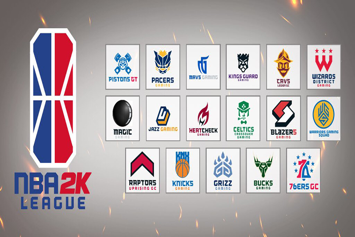 NBA2k18 : Les équipes de la NBA 2K League a l'assault des marques !